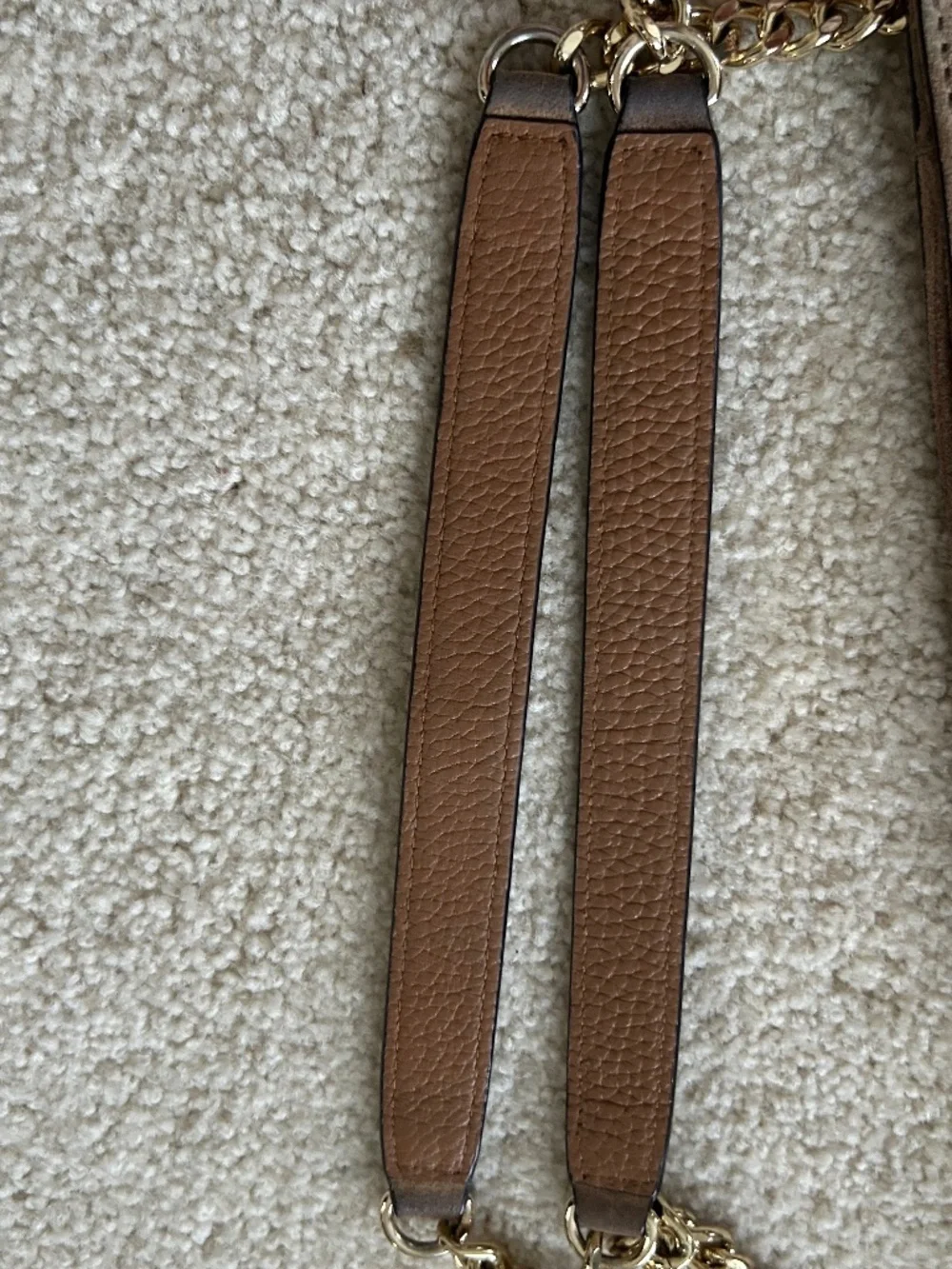 Michael Kors suede bag